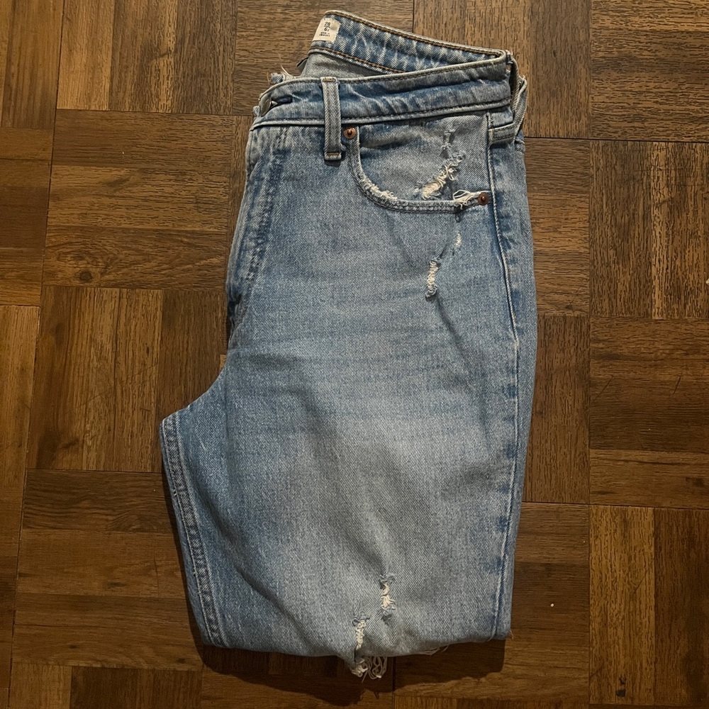 Abercrombie skinny high rise curve love jeans